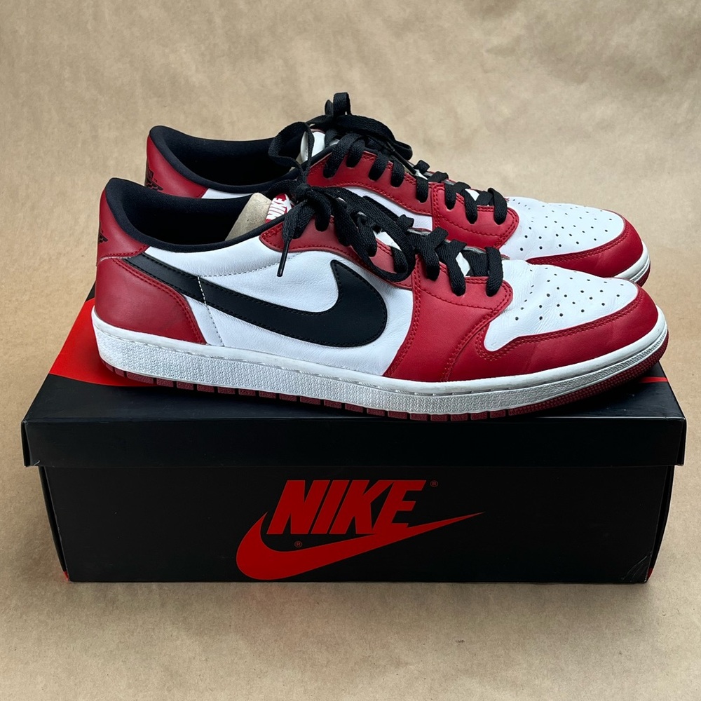 Nike Jordan 1 Retro Low OG 'Chicago' 2016 705329-600 Men's 15